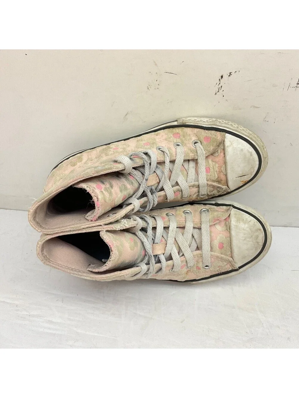 Converse Kid’s EVA Lift Hi Chuck Taylor All-Star Casual Sneakers Pink Size 3M